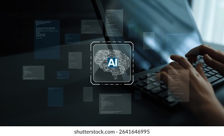 AI Assistant Brain Processor with LLM Technology, Big Data, Machine Learning, Generative AI for Business Support, Future Agentic AI Technology and Artificial Intelligence Prompt Engineering. Muxer