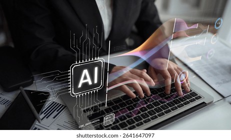 AI Assistant Brain Processor with LLM Technology, Big Data, Machine Learning, Generative AI for Business Support, Future Agentic AI Technology and Artificial Intelligence Prompt Engineering. Muxer