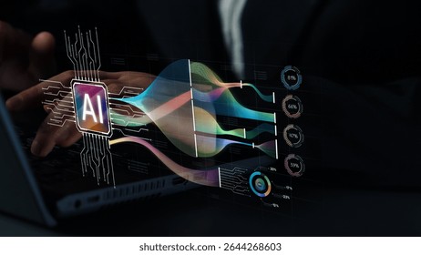 AI Assistant Brain Processor with LLM Technology, Big Data, Machine Learning, Generative AI for Business Support, Future Agentic AI Technology and Artificial Intelligence Prompt Engineering. Muxer
