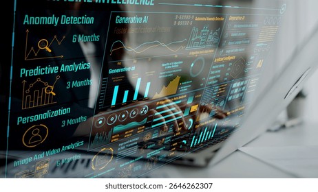 AI Assistant Brain Processor with LLM Technology, Big Data, Machine Learning, Generative AI for Business Support, Future Agentic AI Technology and Artificial Intelligence Prompt Engineering. Thunk