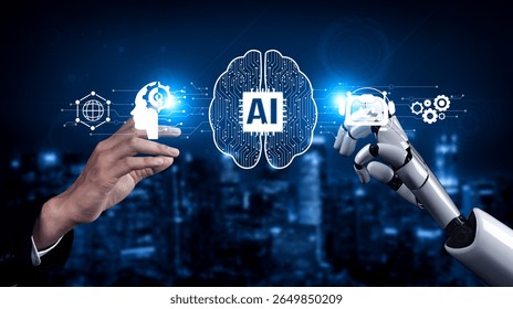 AI Assistant Brain Processor with LLM Technology, Big Data, Machine Learning, Generative AI for Business Support, Future Agentic AI Technology and Artificial Intelligence Prompt Engineering. Vouch