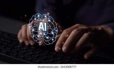 AI Assistant Brain Processor with LLM Technology, Big Data, Machine Learning, Generative AI for Business Support, Future Agentic AI Technology and Artificial Intelligence Prompt Engineering. Muxer