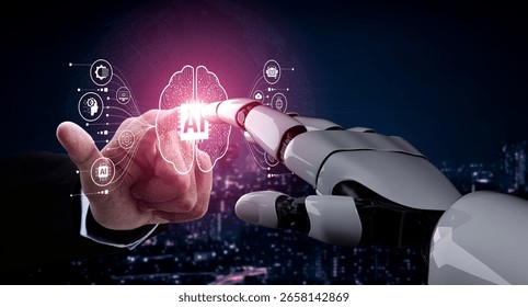 AI Assistant Brain Processor with LLM Technology, Big Data, Machine Learning, Generative AI for Business Support, Future Agentic AI Technology and Artificial Intelligence Prompt Engineering. Vouch
