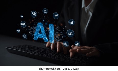 AI Assistant Brain Processor with LLM Technology, Big Data, Machine Learning, Generative AI for Business Support, Future Agentic AI Technology and Artificial Intelligence Prompt Engineering. Muxer