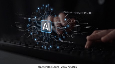 AI Assistant Brain Processor with LLM Technology, Big Data, Machine Learning, Generative AI for Business Support, Future Agentic AI Technology and Artificial Intelligence Prompt Engineering. Muxer