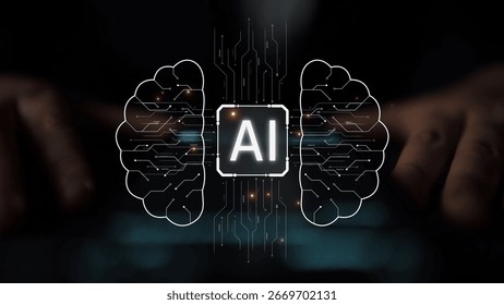 AI Assistant Brain Processor with LLM Technology, Big Data, Machine Learning, Generative AI for Business Support, Future Agentic AI Technology and Artificial Intelligence Prompt Engineering. Muxer
