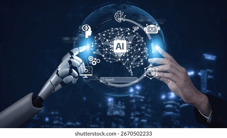 AI Assistant Brain Processor with LLM Technology, Big Data, Machine Learning, Generative AI for Business Support, Future Agentic AI Technology and Artificial Intelligence Prompt Engineering. Vouch