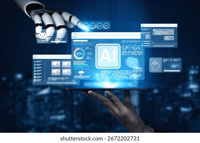 AI Assistant Brain Processor with LLM Technology, Big Data, Machine Learning, Generative AI for Business Support, Future Agentic AI Technology and Artificial Intelligence Prompt Engineering. Vouch - Powered by Shutterstock - Get 15% off with code: PIKWIZARD15