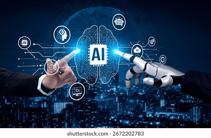 AI Assistant Brain Processor with LLM Technology, Big Data, Machine Learning, Generative AI for Business Support, Future Agentic AI Technology and Artificial Intelligence Prompt Engineering. Vouch