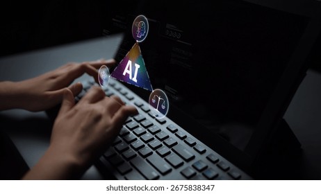 AI Assistant Brain Processor with LLM Technology, Big Data, Machine Learning, Generative AI for Business Support, Future Agentic AI Technology and Artificial Intelligence Prompt Engineering. Muxer