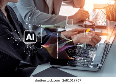 AI Assistant Brain Processor with LLM Technology, Big Data, Machine Learning, Generative AI for Business Support, Future Agentic AI Technology and Artificial Intelligence Prompt Engineering. Spline