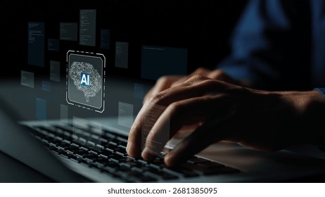AI Assistant Brain Processor with LLM Technology, Big Data, Machine Learning, Generative AI for Business Support, Future Agentic AI Technology and Artificial Intelligence Prompt Engineering. Muxer