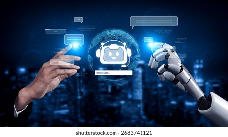 AI Assistant Brain Processor with LLM Technology, Big Data, Machine Learning, Generative AI for Business Support, Future Agentic AI Technology and Artificial Intelligence Prompt Engineering. Vouch