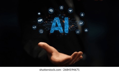 AI Assistant Brain Processor with LLM Technology, Big Data, Machine Learning, Generative AI for Business Support, Future Agentic AI Technology and Artificial Intelligence Prompt Engineering. Muxer
