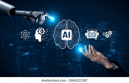 AI Assistant Brain Processor with LLM Technology, Big Data, Machine Learning, Generative AI for Business Support, Future Agentic AI Technology and Artificial Intelligence Prompt Engineering. Vouch