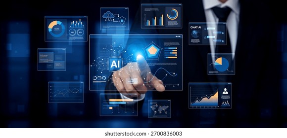 AI Assistant Brain Processor with LLM Technology, Big Data, Machine Learning, Generative AI for Business Support, Future Agentic AI Technology and Artificial Intelligence Prompt Engineering. Spline