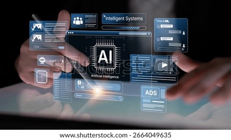 AI Assistant Brain Processor with LLM Technology, Big Data, Machine Learning, Generative AI for Business Support, Future Agentic AI Technology and Artificial Intelligence Prompt Engineering. Spline