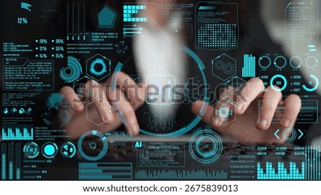 AI Assistant Brain Processor with LLM Technology, Big Data, Machine Learning, Generative AI for Business Support, Future Agentic AI Technology and Artificial Intelligence Prompt Engineering. Thunk