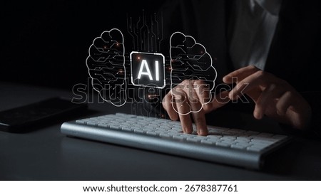 AI Assistant Brain Processor with LLM Technology, Big Data, Machine Learning, Generative AI for Business Support, Future Agentic AI Technology and Artificial Intelligence Prompt Engineering. Muxer