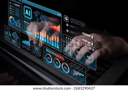 AI Assistant Brain Processor with LLM Technology, Big Data, Machine Learning, Generative AI for Business Support, Future Agentic AI Technology and Artificial Intelligence Prompt Engineering. Spline