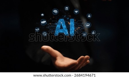 AI Assistant Brain Processor with LLM Technology, Big Data, Machine Learning, Generative AI for Business Support, Future Agentic AI Technology and Artificial Intelligence Prompt Engineering. Muxer