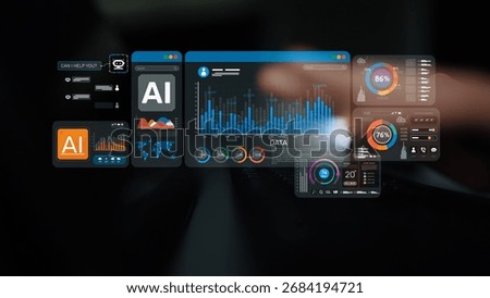 AI Assistant Brain Processor with LLM Technology, Big Data, Machine Learning, Generative AI for Business Support, Future Agentic AI Technology and Artificial Intelligence Prompt Engineering. Muxer