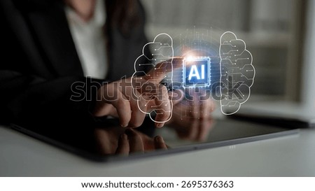 AI Assistant Brain Processor with LLM Technology, Big Data, Machine Learning, Generative AI for Business Support, Future Agentic AI Technology and Artificial Intelligence Prompt Engineering. Spline