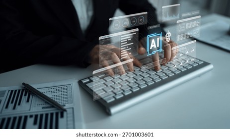 AI assistant dashboard for code, media, and image generation with performance analytics and chatbot modules Parse