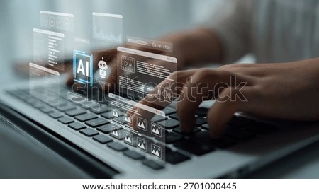 AI assistant dashboard for code, media, and image generation with performance analytics and chatbot modules Parse