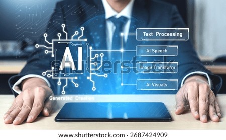 AI assistant with LLM, big data, machine learning, and generative AI powers prompt engineering and supports agentic AI for advanced business applications. Vouch