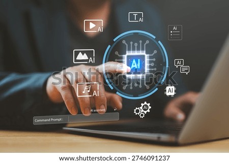 AI assistant providing smart support, instant answers, task automation, and personalized guidance, making technology more accessible. AI content generator for future-ready digital solutions.