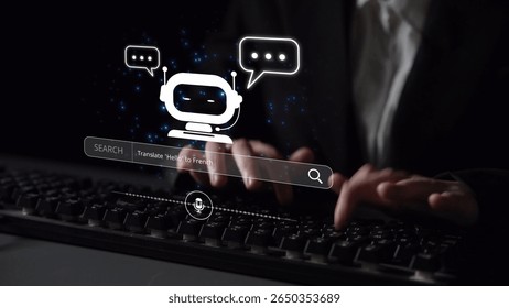 AI assistant with voice chat interface, combining smart chatbot, voice command, and AI-powered control search tools. Agentic AI assistant helps users search and chat naturally. Muxer