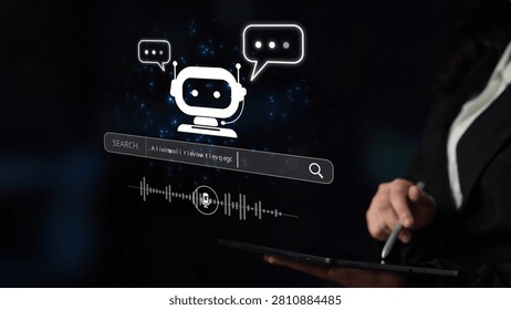 AI assistant with voice chat interface, combining smart chatbot, voice command, and AI-powered control search tools. Agentic AI assistant helps users search and chat naturally. Muxer