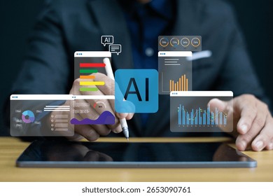 AI, Automated Data Processing, Machine Learning and Business Intelligence, AI-driven Data Processing