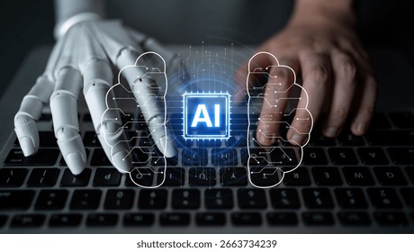 AI brain processes big data with generative AI, LLMs, and machine learning to support business decisions, prompt engineering, and future agentic artificial intelligence systems. spline