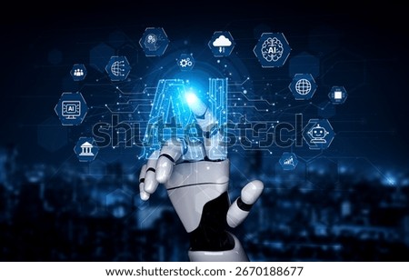 AI brain processes big data with generative AI, LLMs, and machine learning to support business decisions, prompt engineering, and future agentic artificial intelligence systems. spline