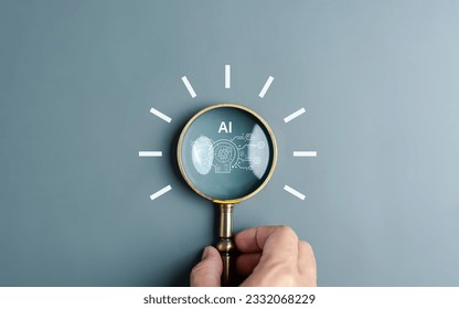 Ai Chat Artificial intelligent smart system,  data information technology of futuristic in the online discovery on global big data analyzing and generate. - Powered by Shutterstock