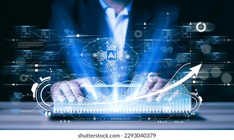 Ai chat bot communicate and interact to businessman provide smart data in natural human like text.Artificial intelligence system assist human decision making best solution to accomplish task