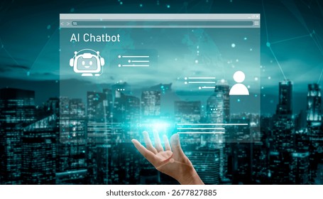 AI chatbot using prompt engineering and LLM deep learning delivers explainable generative AI for smarter, more efficient business support. Vouch - Powered by Shutterstock - Get 15% off with code: PIKWIZARD15