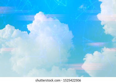 cloudy sky background clipart technology