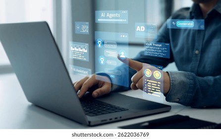 Ai Content Generator. Interaction with the Ai assistant to solve some tasks more easily. Image generator, documents, marketing and advertising, bot writing and codingAI Agents and assistants. 