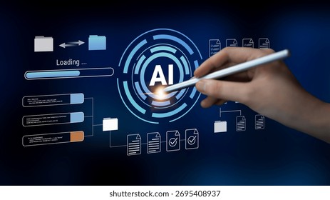 AI data management system streamlines digital file organization, automates data processing, and enhances workflow efficiency for intelligent information management. Parse