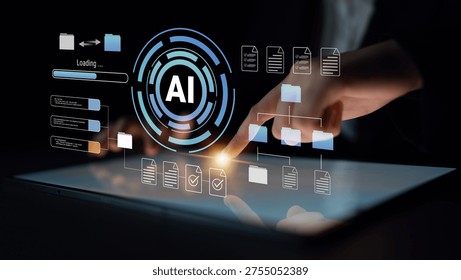 AI data management system streamlines digital file organization, automates data processing, and enhances workflow efficiency for intelligent information management. Parse - Powered by Shutterstock - Get 15% off with code: PIKWIZARD15