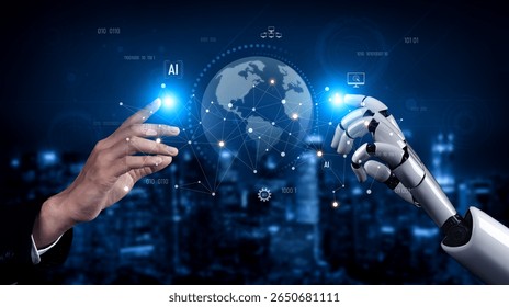 AI empowers the global AI network by enhancing global, AI, and network integration for worldwide data connectivity Vouch