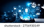 AI enhances cloud computing with scalable infrastructure, secure data, and smart services to support digital business transformation. Artificial intelligence spline