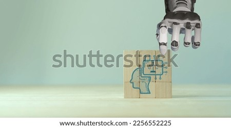 AI ethics or AI Law concept. Developing AI codes of ethics. Compliance, regulation, standard , business policy and responsibility for guarding against unintended bias in machine learning algorithms. 