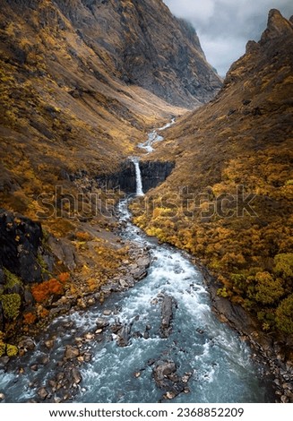 Similar – Image, Stock Photo Generated image iceland