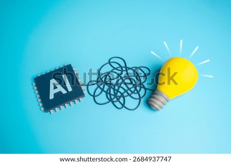 AI helps in finding solutions to problems and creating new innovative ideas. Useful for business, education, research, digital transformation, startup growth, and future technology concepts.