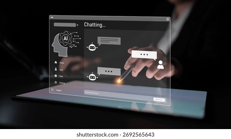 AI image generator interface enables image, AI, and generator process by converting user prompt into visual content using intelligent algorithms Latch