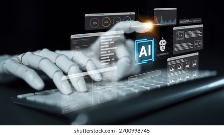 AI integrating media, code, and image generation tools into a unified dashboard for creative automation and data-driven productivity Parse